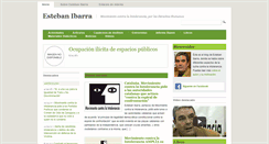 Desktop Screenshot of estebanibarra.com
