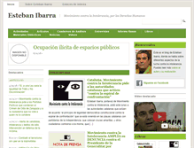 Tablet Screenshot of estebanibarra.com
